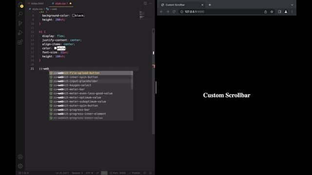 Tutorial - Custom Scrollbar смотреть онлайн