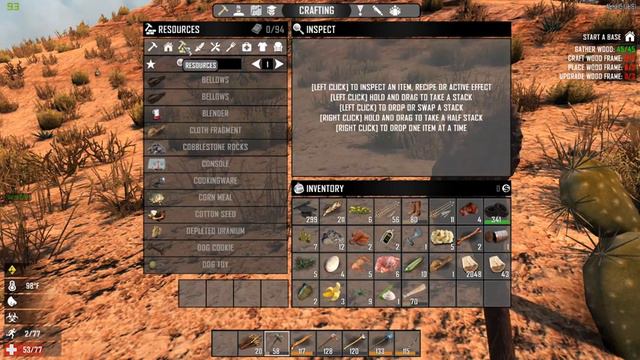 7 Days to Die STARVATION EUTHANASIA ч 3 Пустыня смотреть онлайн