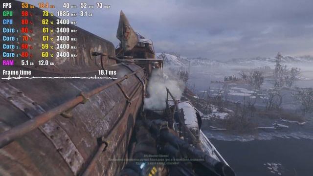 Metro Exodus / Extreme and Ultra Settings / i5 4460, GTX 1060 смотреть онлайн