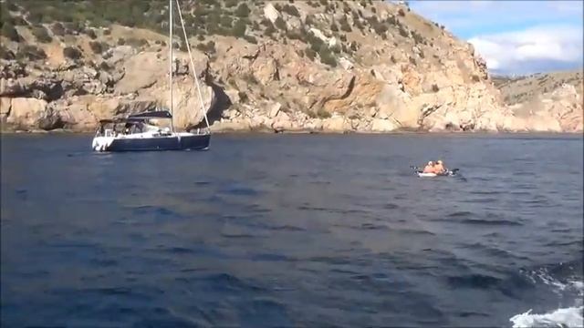 Морская прогулка Яшмовый пляж - Балаклава (Фиолент, Крым) - 24.09.16 смотреть онлайн