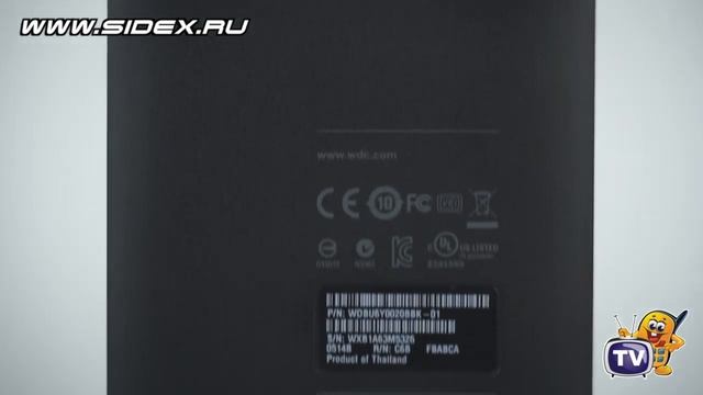 Sidex.ru: WD Elements Portable USB 3.0 - внешний HDD 2,5" смотреть онлайн