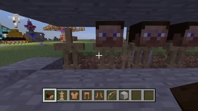 Minecraft: PlayStation4: bow practice смотреть онлайн