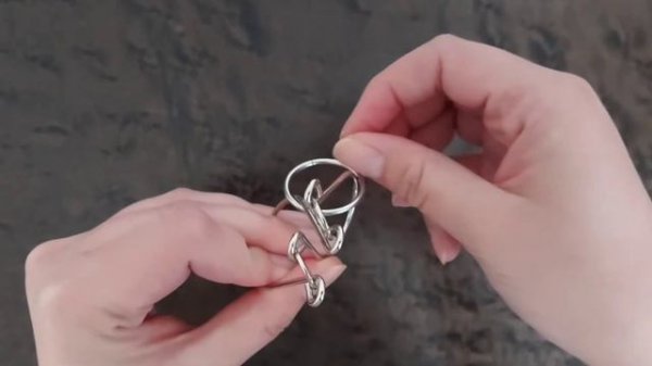 EASY METAL WIRE PUZZLE #7 SOLVED!!!!