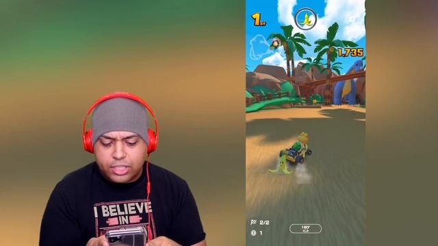 IT'S FINALLY HERE!!! NEW MARIO KART GAME!! [MARIO KART TOUR] [iOS] смотреть онлайн
