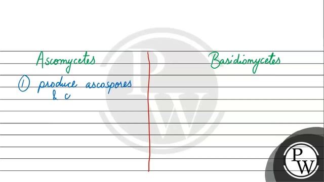 How ascomycetes are different from basidiomycetes?
W смотреть онлайн