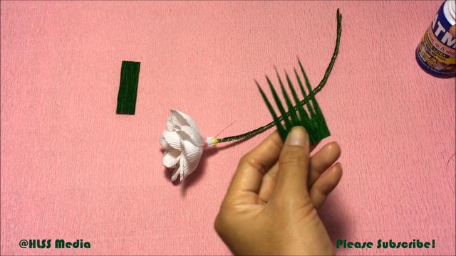 Easy diy Origami lisianthus paper flower/crepe paper flower making step by step/craft paper tutoria смотреть онлайн