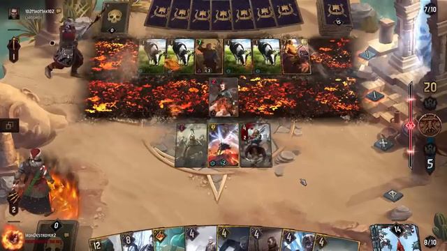 Testing Out the Balance Council Changes in SK Witchers! (Gwent Reckless Flurry Deck) смотреть онлайн