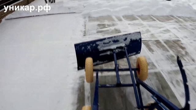 Снегоуборочный отвал "Чудо Плюс" - покоритель снега смотреть онлайн