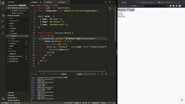 Next.js Tutorial #2 | Using Material UI React Components with Next.js смотреть онлайн