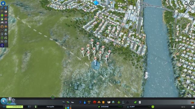 Рудное и шахтеры - ч31 Cities: Skylines смотреть онлайн