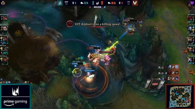 MSF vs VIT - Highlights | Week 1 Day 2 S12 LEC Summer 2022 | Misfits vs Vitality W1D2 смотреть онлайн