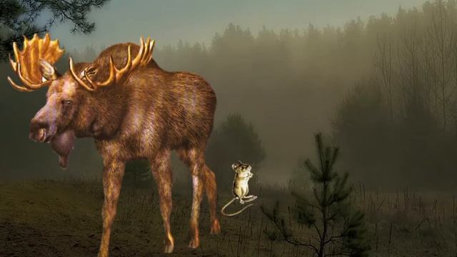 "Мышка и лось"/видеосказка/громкое чтение/Д. К. Сивцев - Суорун Омоллоон смотреть онлайн