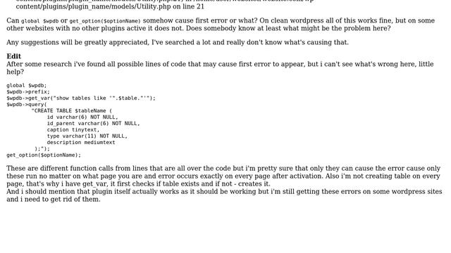 Wordpress: What might be the reason of Couldn't fetch mysqli_result on another domain? смотреть онлайн