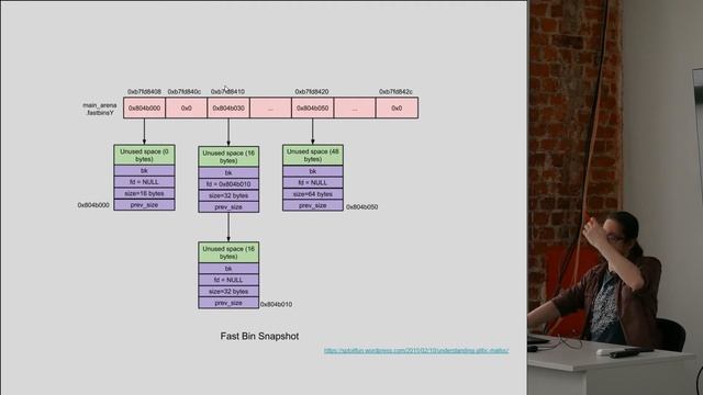 Pwn 17. Внутреннее устройство кучи смотреть онлайн
