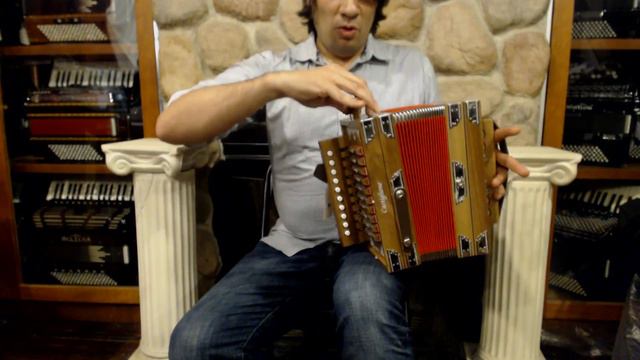 CASTMELG - Alder Castiglione Diatonic Button Accordion Melodeon G LMMH 10 2 $1199 смотреть онлайн