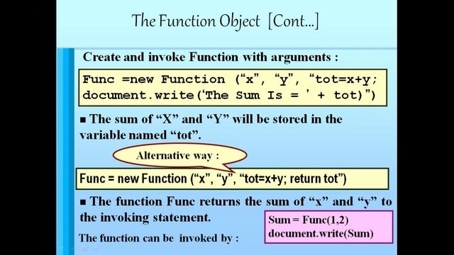 Predefined JavaScript Objects | JavaScript | betaQsolutions смотреть онлайн