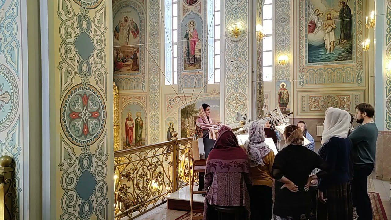 "Тело Христово..." (Ю. Зуева). Регент Екатерина Артюхова. смотреть онлайн