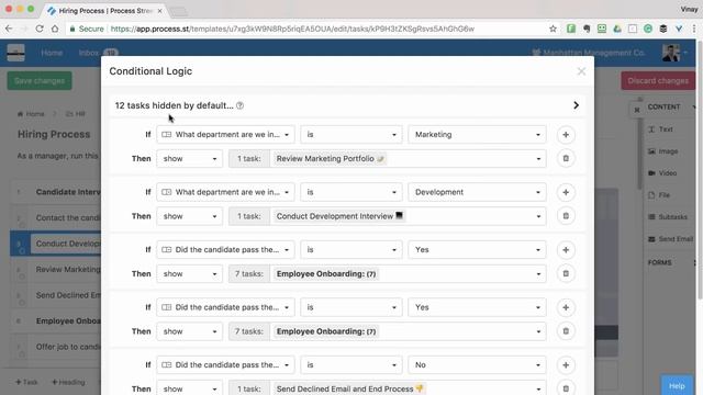 Conditional Logic - Create Branching Processes using Tasks смотреть онлайн