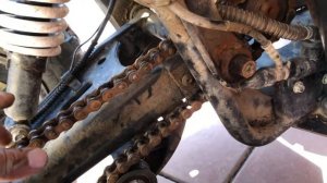 Wild track 200 x натяжка цепи