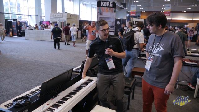 Summer NAMM 2019 - Korg D1 Digital Piano - American Musical Supply смотреть онлайн