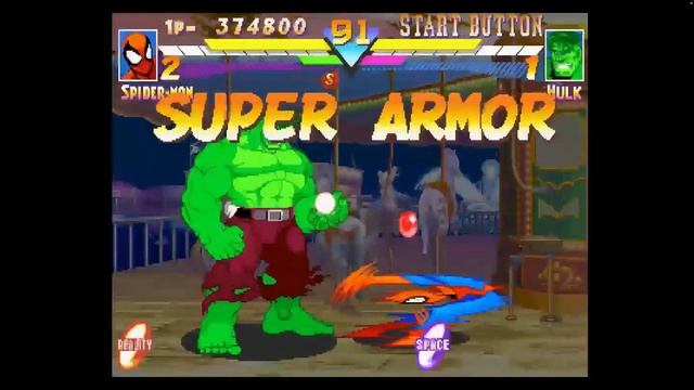 Marvel Super Heroes Spiderman vs Hulk (PS1) MacBook Air M1 смотреть онлайн