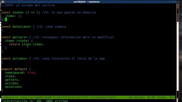 Aplicaciones Web y Móvil Fácil: 4- separar y reusar estado y vistas смотреть онлайн