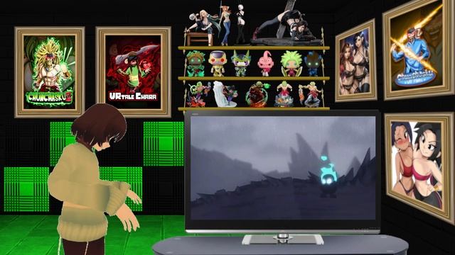 Bendy vs Sans! Part 2! | Chara Reacts! смотреть онлайн