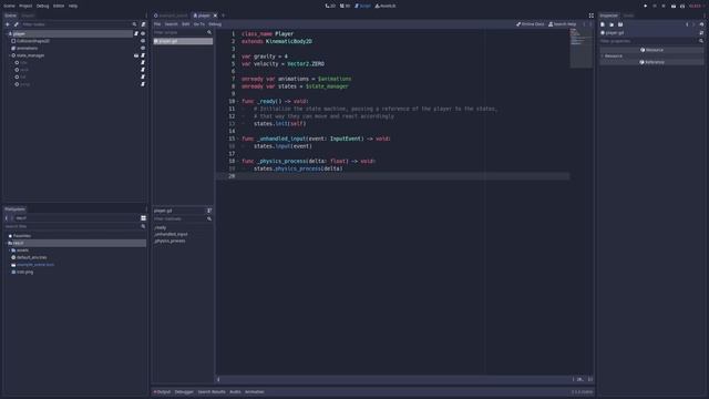 Implementing the state pattern in Godot 3 смотреть онлайн