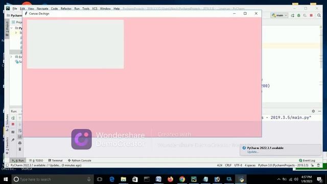 Canvas Widget Tkinter смотреть онлайн