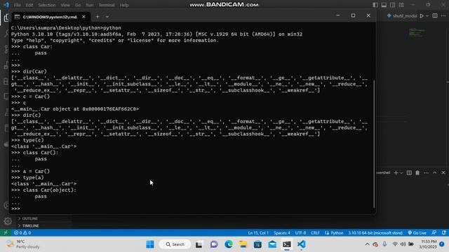 python for beginners | Object Oriented Programming(OOP) смотреть онлайн