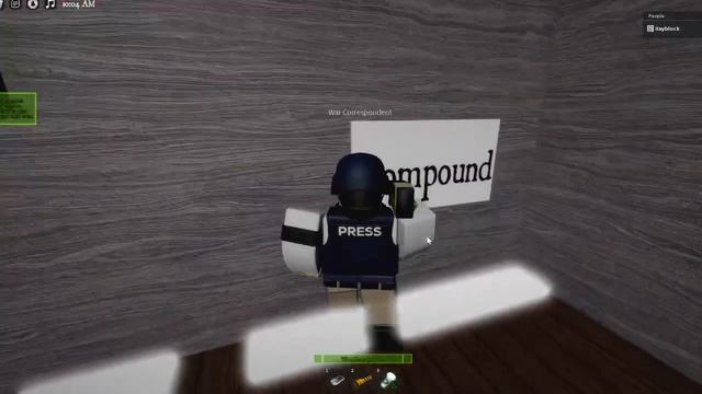 Roblox War Correspondent (War Press Reporter) (Avatar Build) смотреть онлайн
