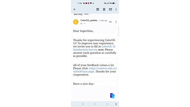 oppo Reno 6 Color OS 12 Bug Problem Report / How to fill Bug Survey смотреть онлайн