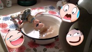 Мастер-клас №1! Как выпрямить волосы кукле? Результат потрясающий!