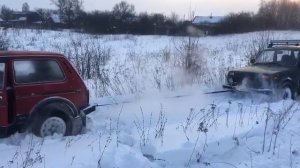 Динамическая стропа в действии.