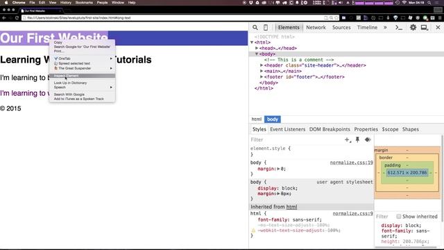 #8 - Styling Your Site's Header смотреть онлайн
