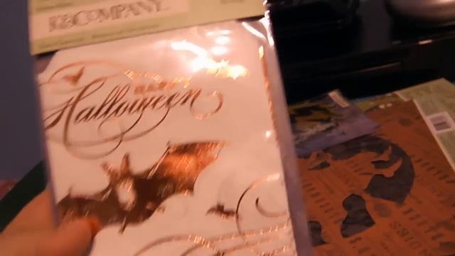 Scrapbooking Haul Halloween and Christmas Stacks смотреть онлайн