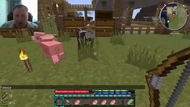 Minecraft - ПЕЩЕРОЗАВРЫ 8 БИТ - 29 - Лук ППЦ 2