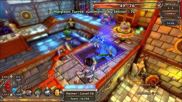 Dungeon Defenders: Castle Armory - INSANE SOLO смотреть онлайн