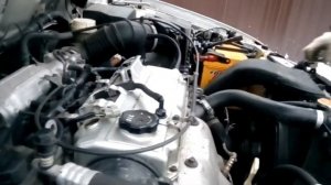 Замена свечей,катушек и высоковольтных проводов зажигания на Мицубиси каризма.