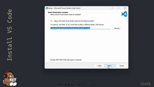 [10x05] How to install VS Code смотреть онлайн
