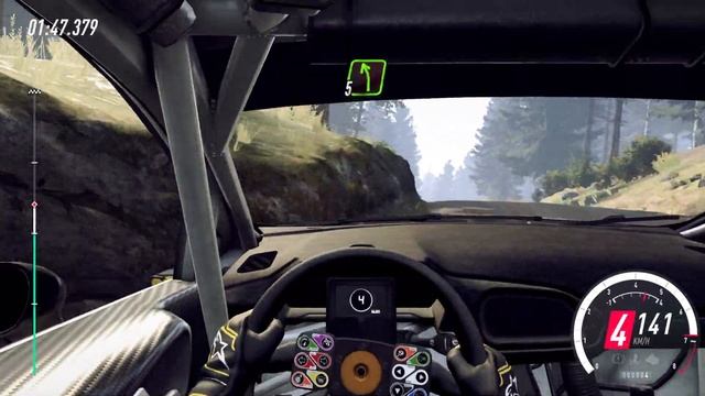 Dirt Rally 2.0 / Finland / Jyrkysjarvi / Ford Fiesta MK II R5/ смотреть онлайн