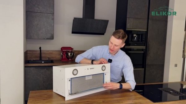 Обзор кухонной вытяжки Elikor CUBE