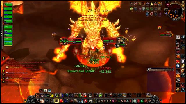 Prot Warrior solo Baleroc 10HC DPS check! 218k DPS (3.1+ Million Executes)! смотреть онлайн