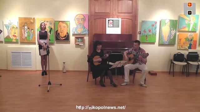 Открытие выставки картин Александра Луценко - Бабана г.Черновцы смотреть онлайн