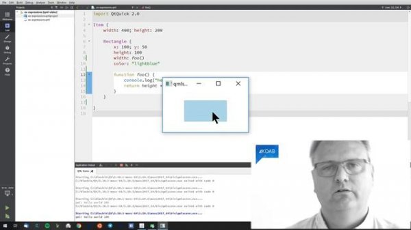 Introduction to Qt - QML (Part 03) - The Structure of a QML file- Elements and Properties