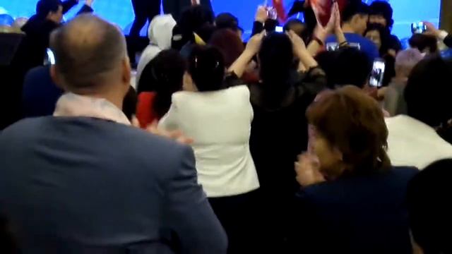 Как встречала Алмаата президента и вице президента Наюты на семинаре Бизнес Академии смотреть онлайн