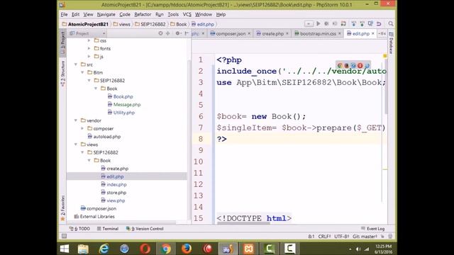 How to View Edit Delete Update in PHP tutorial BANGLA 04 смотреть онлайн