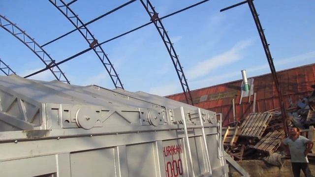 Ввод в эксплуатацию инсинератора HURIKAN 1000 в Ленинградской области (ч. 1) смотреть онлайн