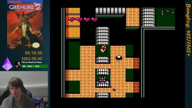 Gremlins 2: The New Batch (NES) - Full Playthrough смотреть онлайн
