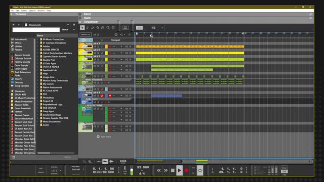 Arturia Analog Lab | Making Beats In Reason 12 | 2022